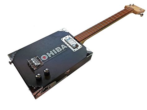 how to build a 4 string electric cigar box guitar|mike snowden cigar box guitars.